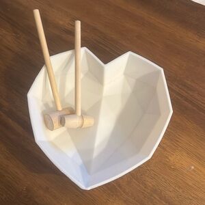 Heart shape silicon chocolate mold perfect for Valentine’s Day